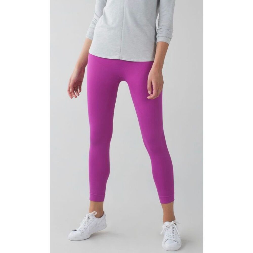 Lululemon Zone In Ultra Violet Crops